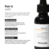 Minimalist Vitamin C Face Serum For Men & Women | 30Ml image 4