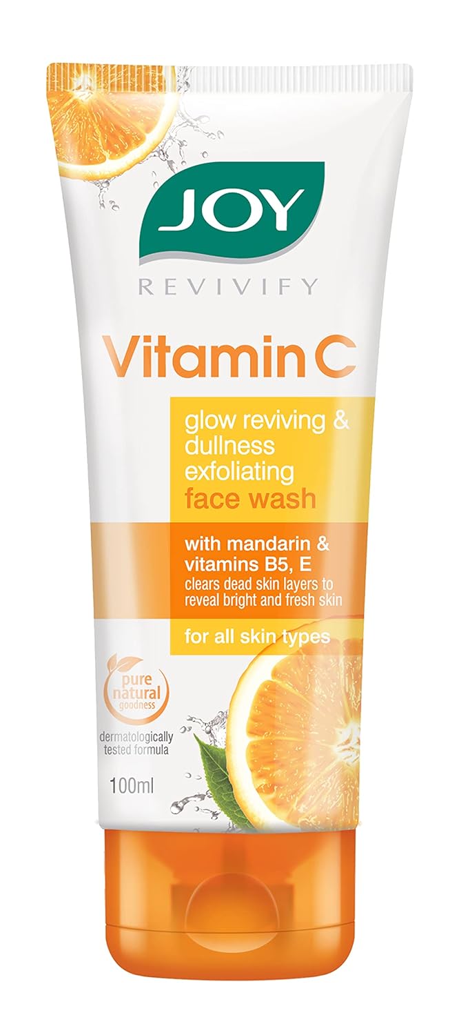 Joy Vitamin C Face Wash For Glowing Skin (2X100ml) pack of 2 image 2