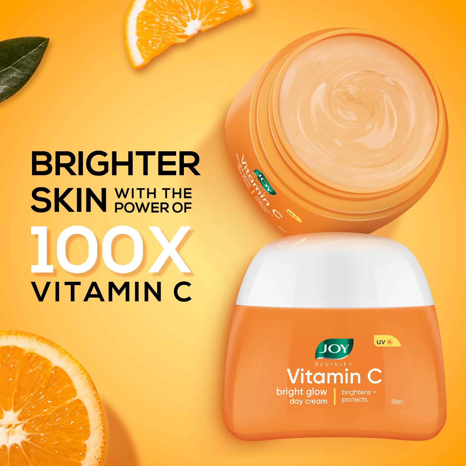 Joy Vitamin C Face Wash For Glowing Skin (2X100ml) pack of 2 image 9