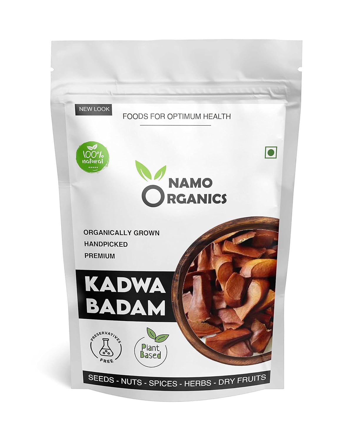 Namo Organics Kadwa Badam -250gm image 1