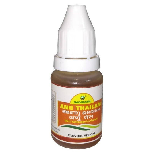 Nagarjuna Ayurveda Anu Thailam - 10 ml image 1