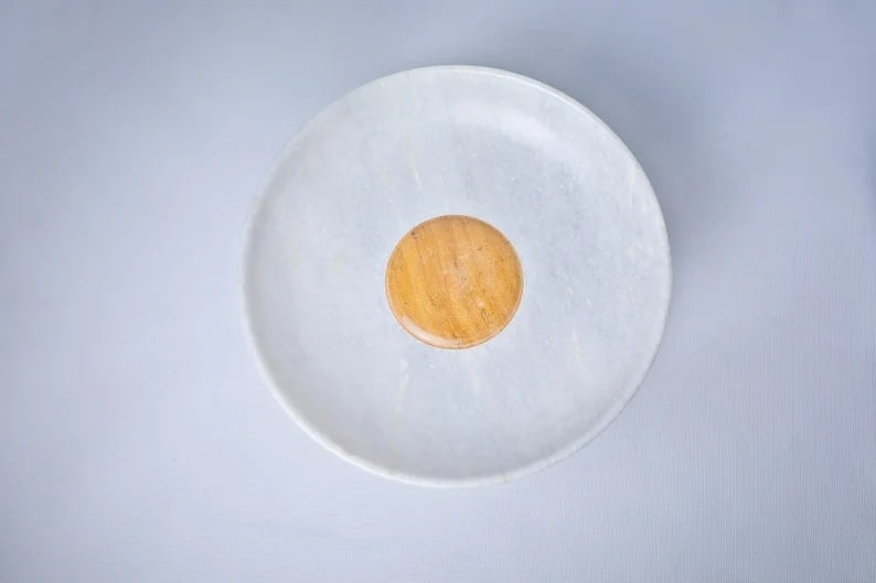 White Marble Bowl Home Decore image 7