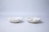 White Marble Lotus Plate Handcarved Bowl image 7