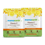 Mamaearth Vitamin C Bamboo Sheet Mask For Skin Illumination -Pack of 1-25mg image 6