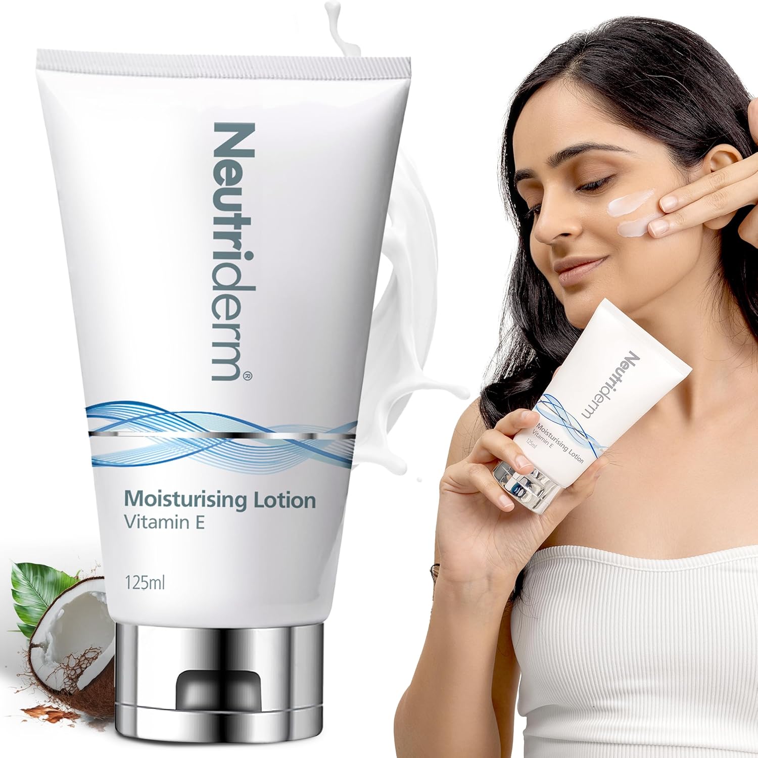 Neutriderm Vitamin E Moisturising Lotion – Hydrating Skincare for All Skin Types – 125ml image 2