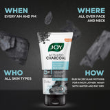 Joy  Charcoal Face Wash (150ml) image 5