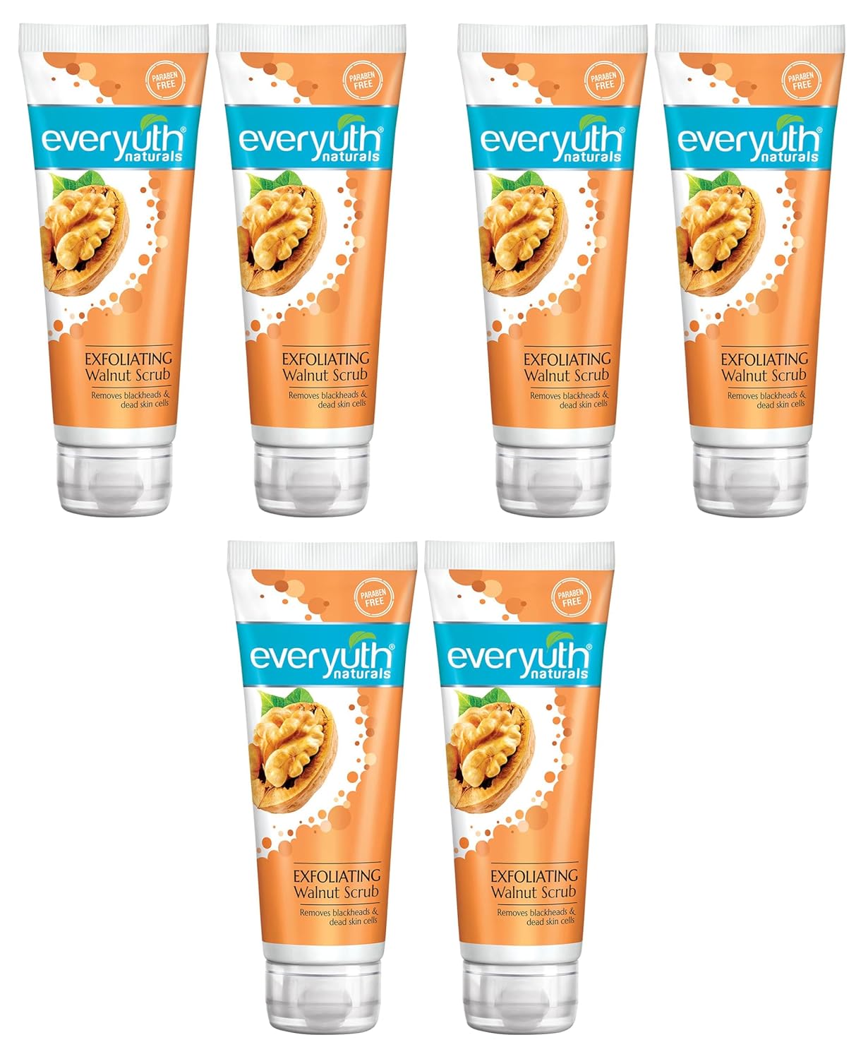 Everyuth Naturals Exfoliating Walnut Scrub Gentle Face Scrub | 100Gm(Pack Of 2) image 3