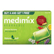 Medcimix Ayurvedic Natural Glycerine Bathing Bar, 125 g (4 + 1 Offer Pack) image 1