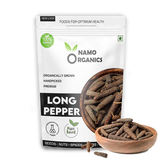 Namo Organics Whole Long Pepper  - 75 Gm image 1