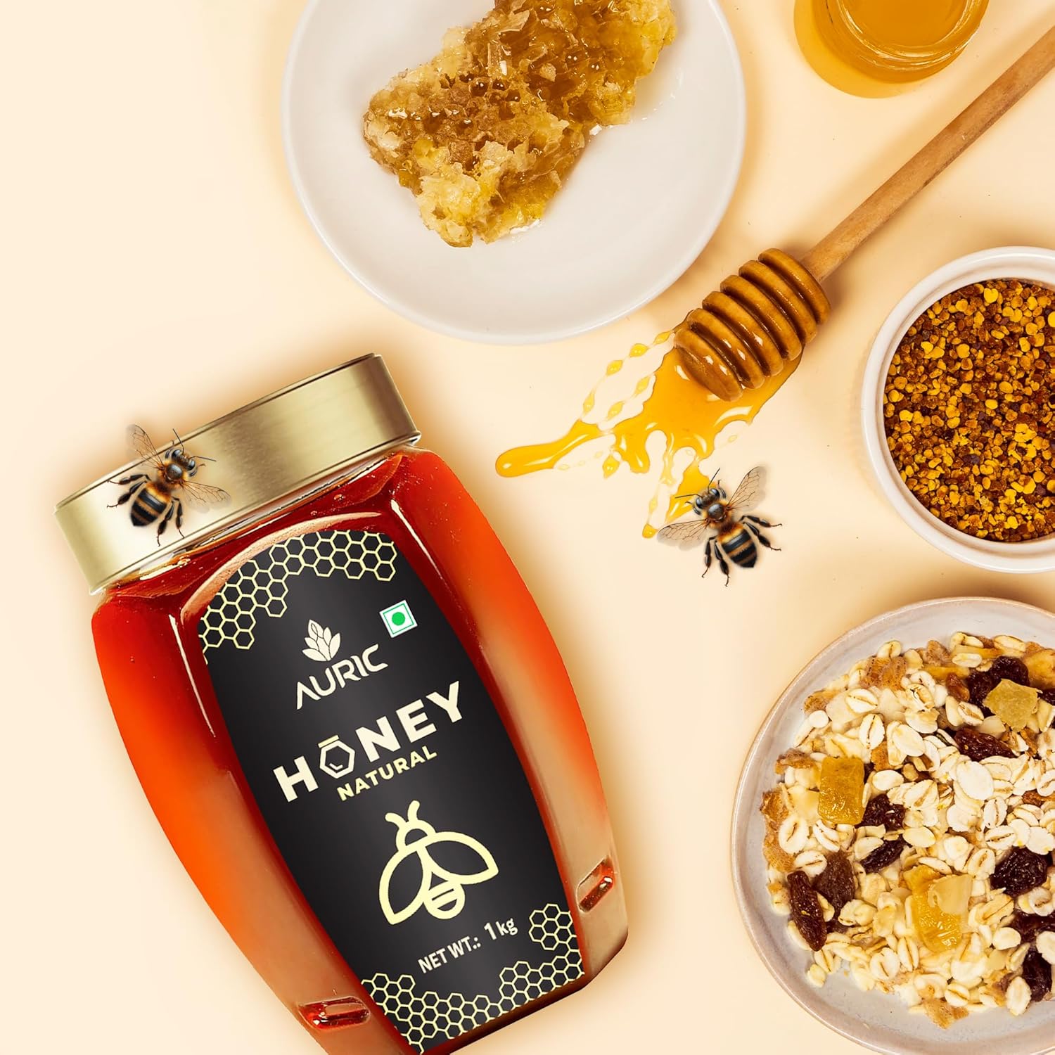 Auric Pure 250g Honey  100% Purity with No Added Sugar image 6