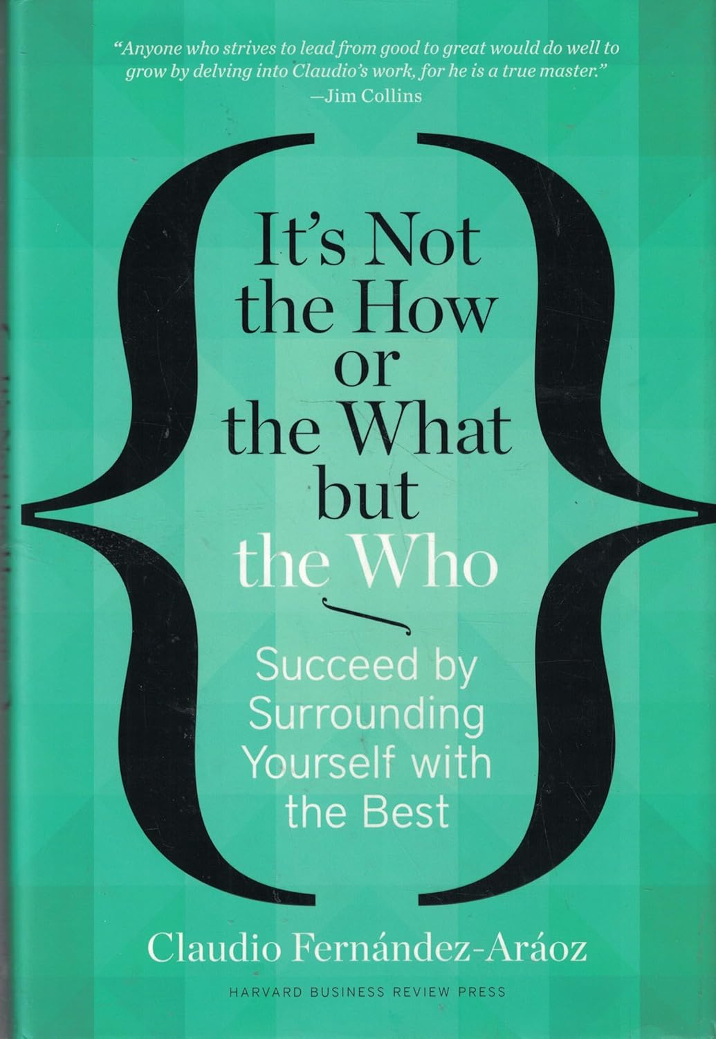 It's Not the How or the What But the Who - paperback image 1