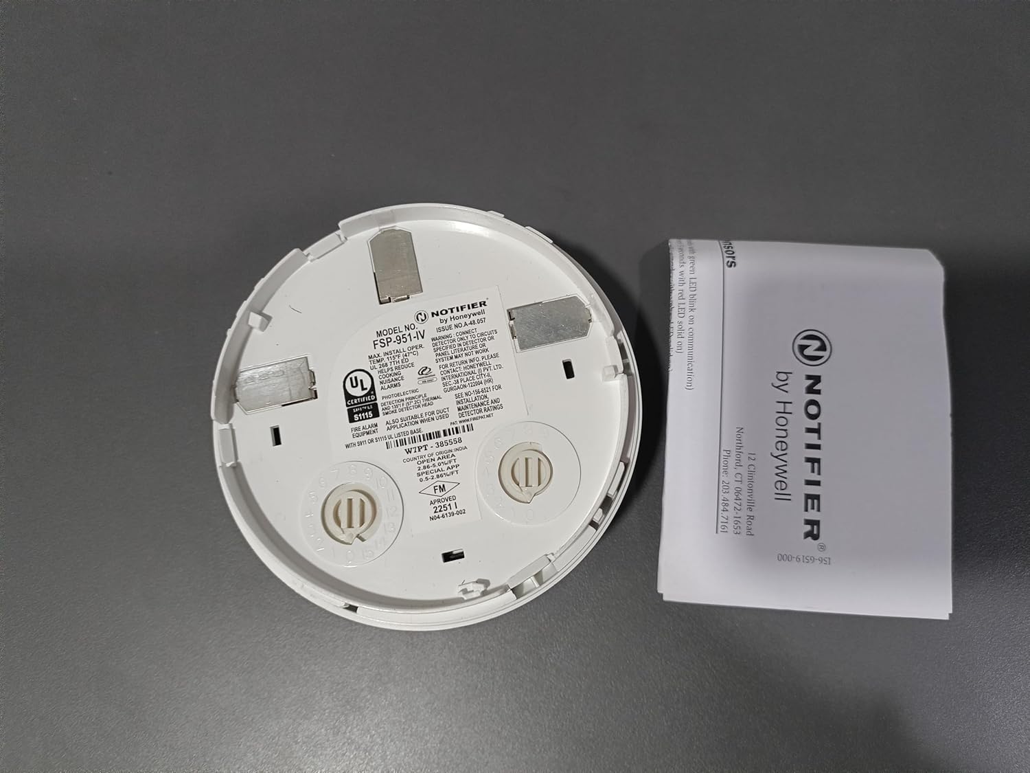 NOTIFIER FSP-951-IV Intelligent Photoelectric Smoke Sensor image 5