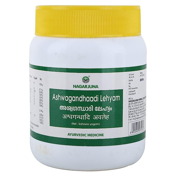 Nagarjuna Ayurveda Ashwagandhaadi Lehyam - 500 gms image 1