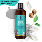 Pilgrim  Volcanic Lava Ash Mild Face Wash Cleanser Pack of 2 (100ml x 100ml) image 2