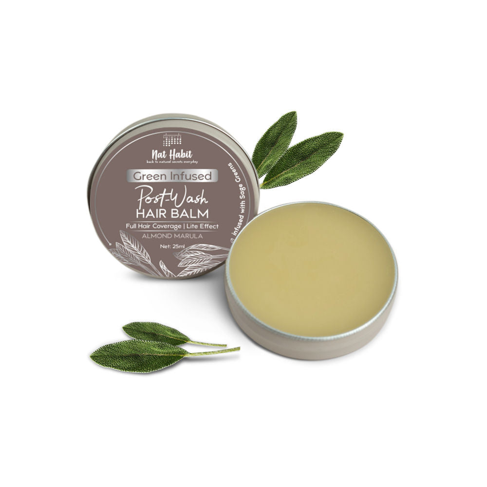 Nat Habit Almond Marula Post-Wash Hair Balm - 25 ml image 1