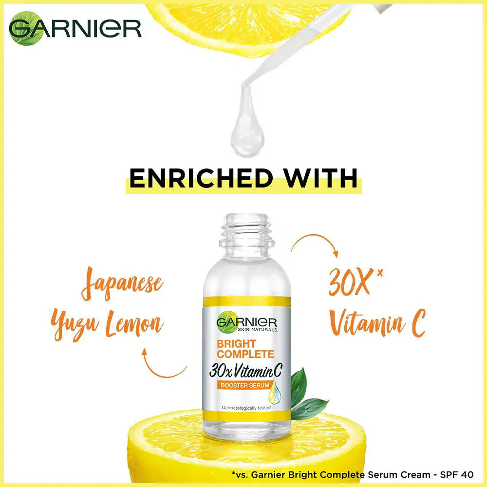 Garnier Bright Complete Vitamin C Booster Face Serum -50 ml image 2