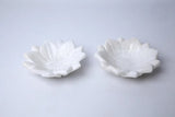 White Marble Lotus Plate Handcarved Bowl image 8