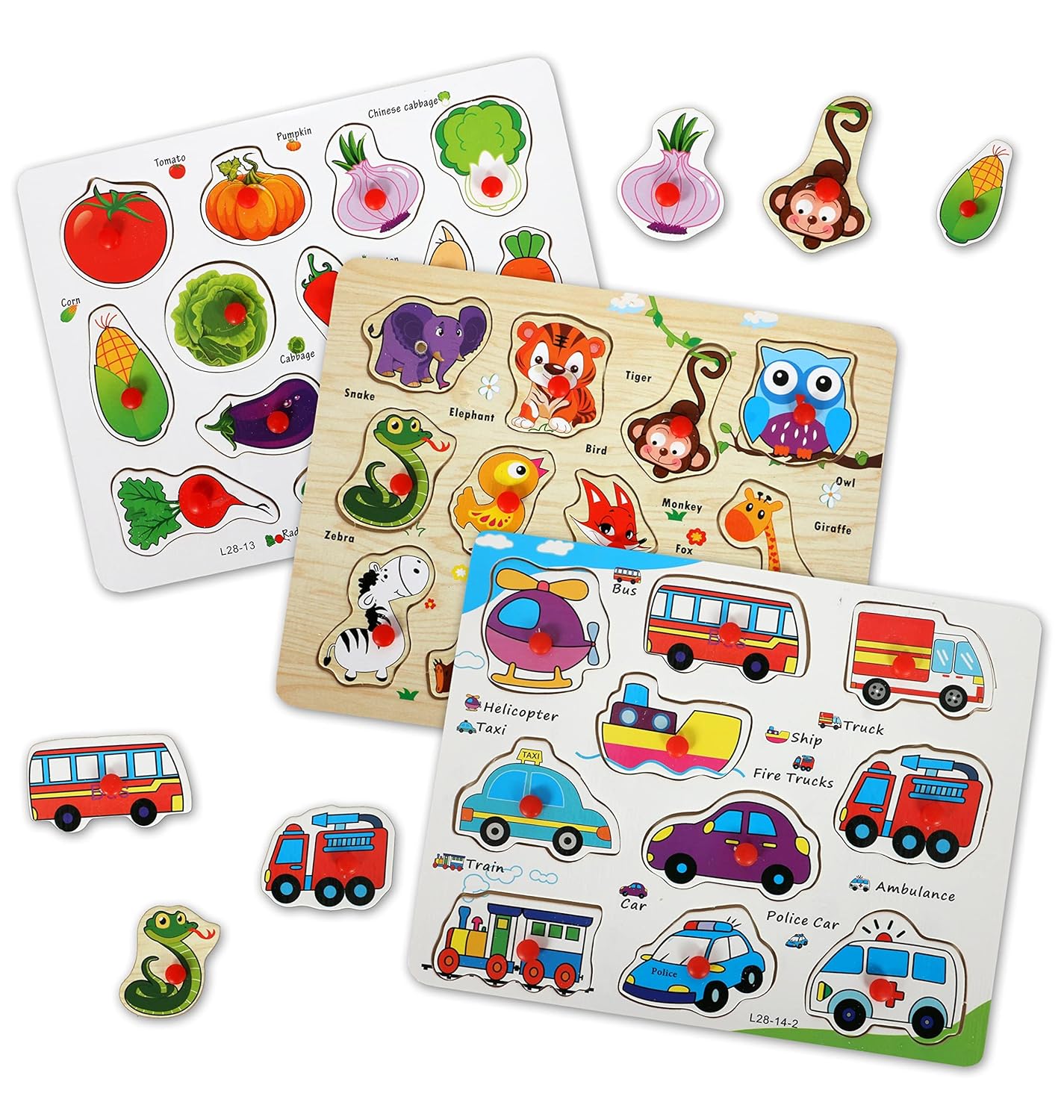 Chocozone Wooden Learning Educational Game Board (Alphabets, Numbers & Shapes) image 5