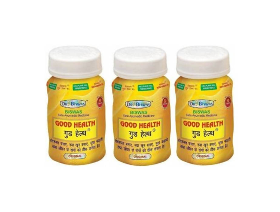 Dr. Biswas Ayurvedic Good Health Capsules -Pack Of 2 image 1