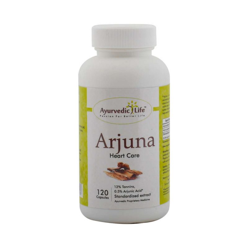Ayurvedic Life Arjuna capsules – Arjuna for heart – 120 capsules Pack of 2 image 1