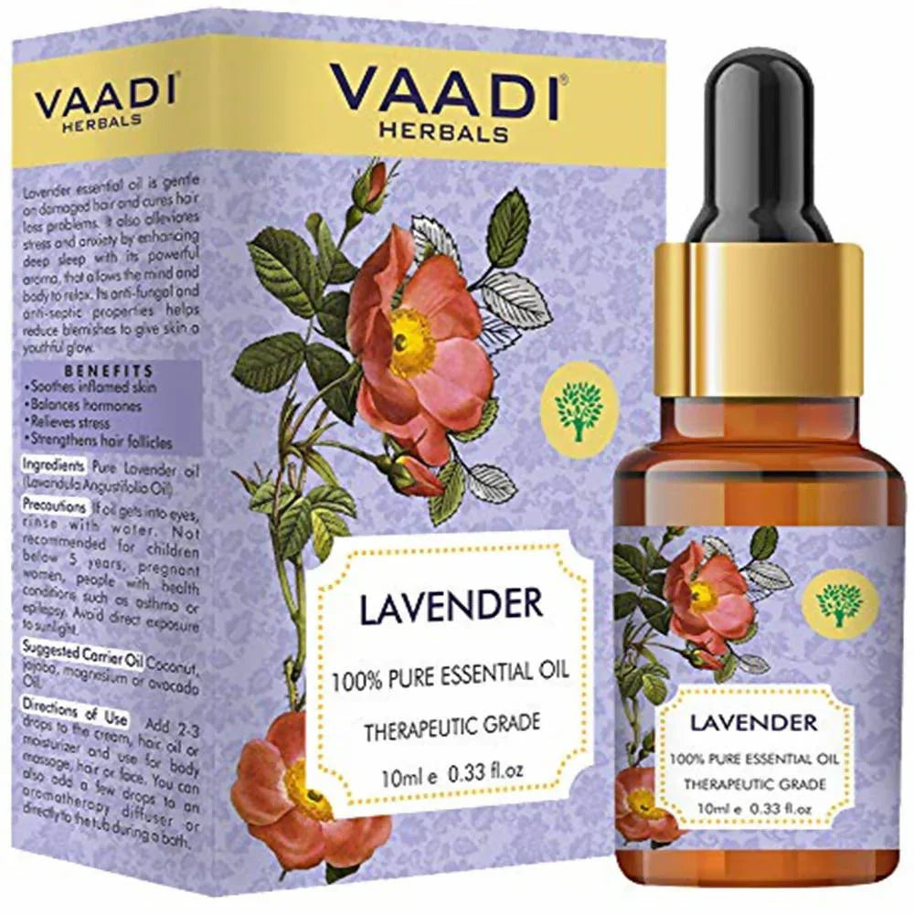 Vaadi Herbals Lavender Oil Therapeutic Grade -10 ML image 1