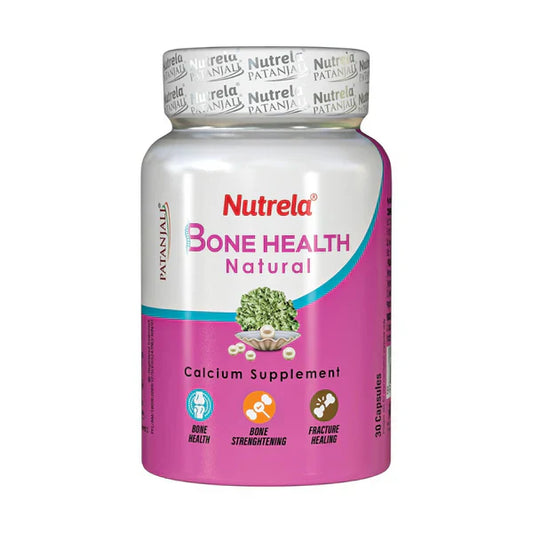 Patanjali Nutrela Bone Health Natural Capsules - 30 caps image 1