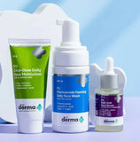 Derma Co Radiance Boost Skincare Kit – Cleanse, Brighten & Hydrate image 1