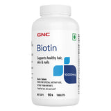 GNC Biotin 10,000mcg Reduces Hair Fall & Promotes New Hair Growth image 1
