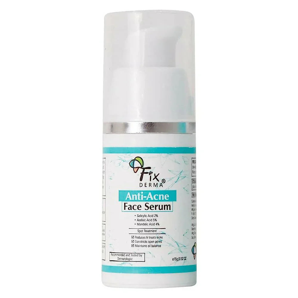 Fixderma Anti-Acne Face Serum -15 gm image 1