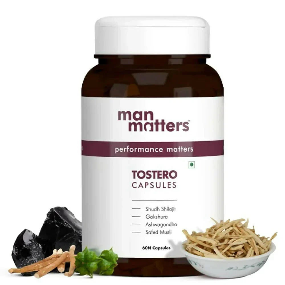 Man Matters Testero Capsules -60 caps image 1