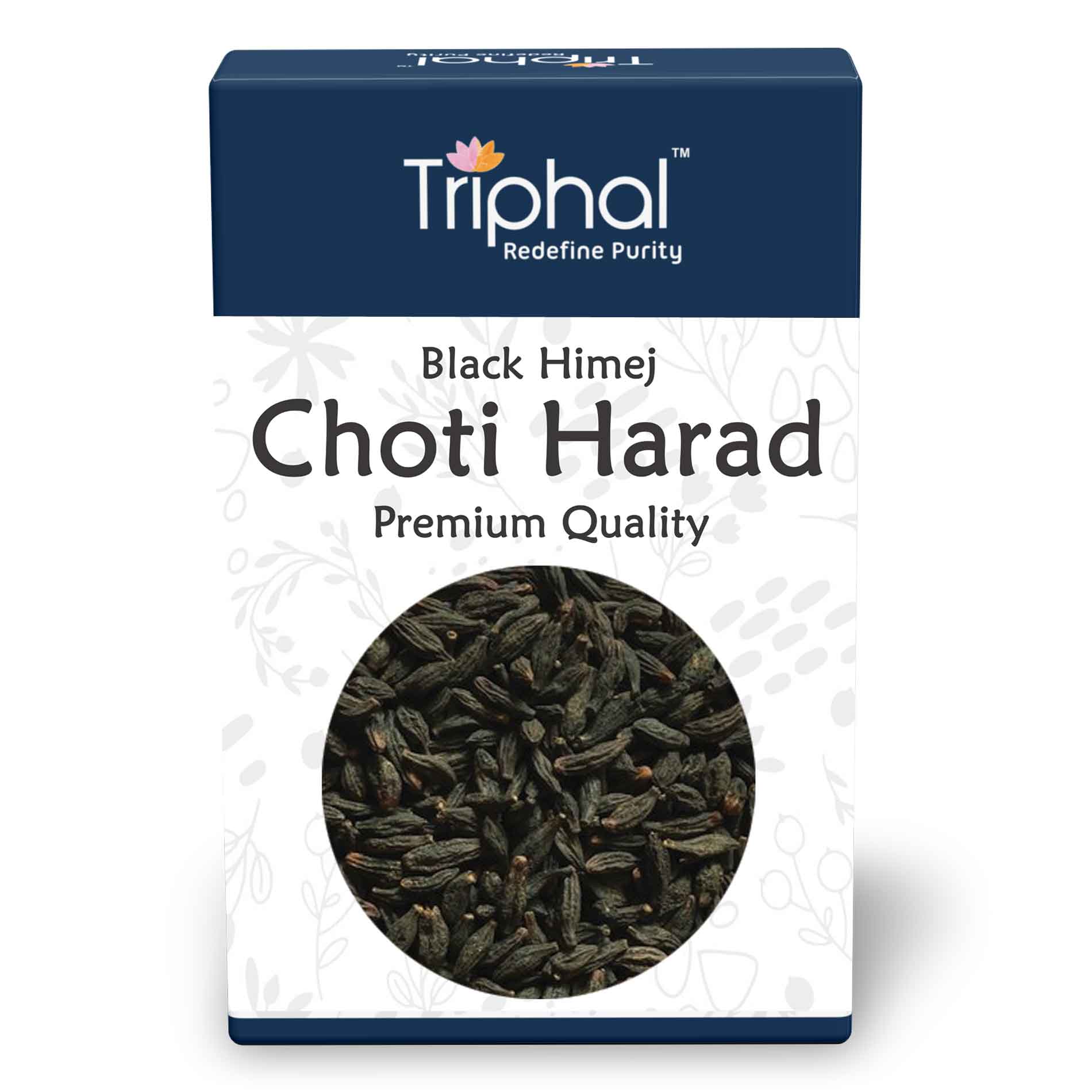 Triphal Choti Harad Kali - Small Black Himej image 1