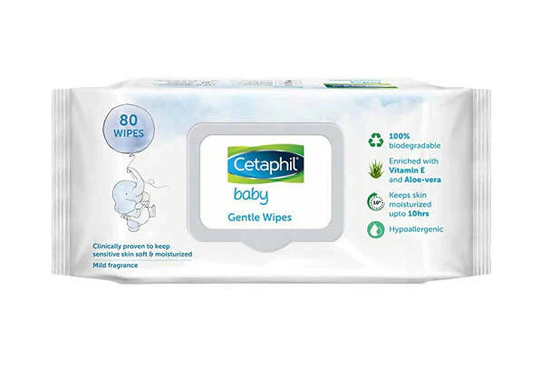 Cetaphil Baby Gentle Wipes -80 wipes image 1