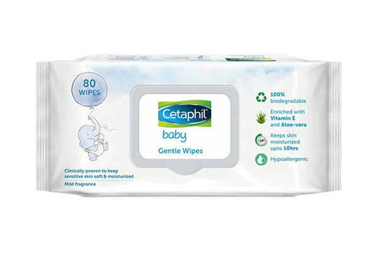 Cetaphil Baby Gentle Wipes -80 wipes image 1
