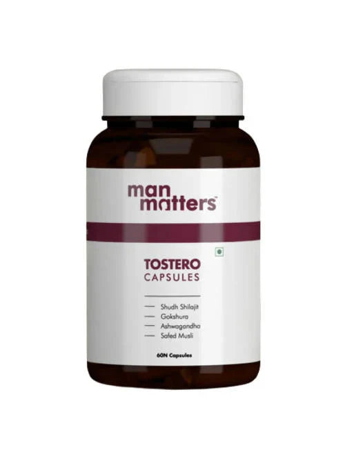 Man Matters Tostero Capsules -60 caps image 1