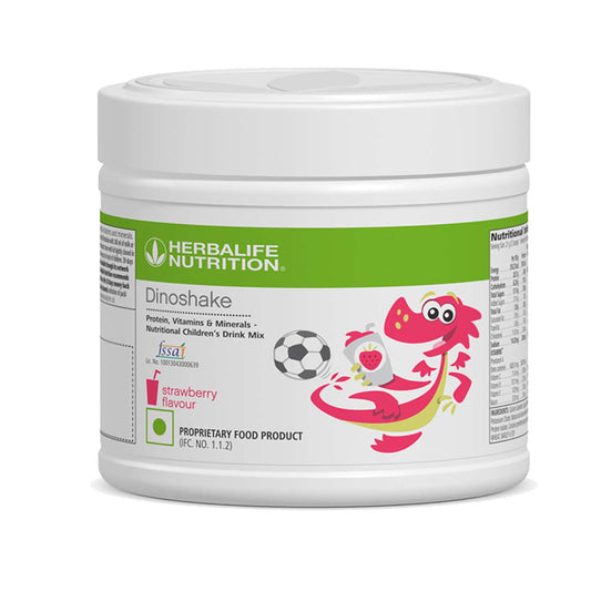 Herbalife Dinoshake Strawberry - 200 gms image 1
