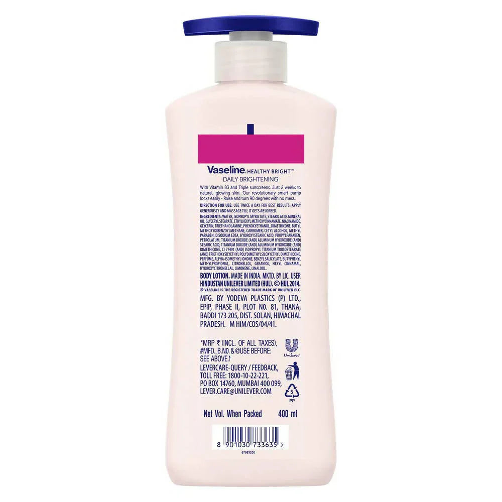 Vaseline Healthy Bright Daily Brightening Body Lotion image 4