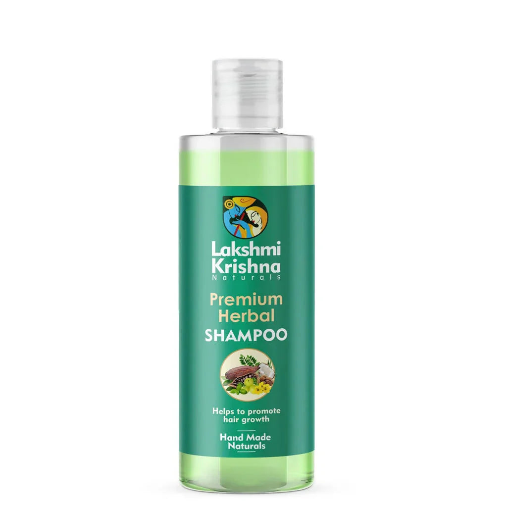 Lakshmi Krishna Naturals Premium Herbal Shampoo -200 ml image 1