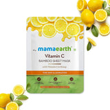 Mamaearth Vitamin C Bamboo Sheet Mask For Skin Illumination -Pack of 1-25mg image 2