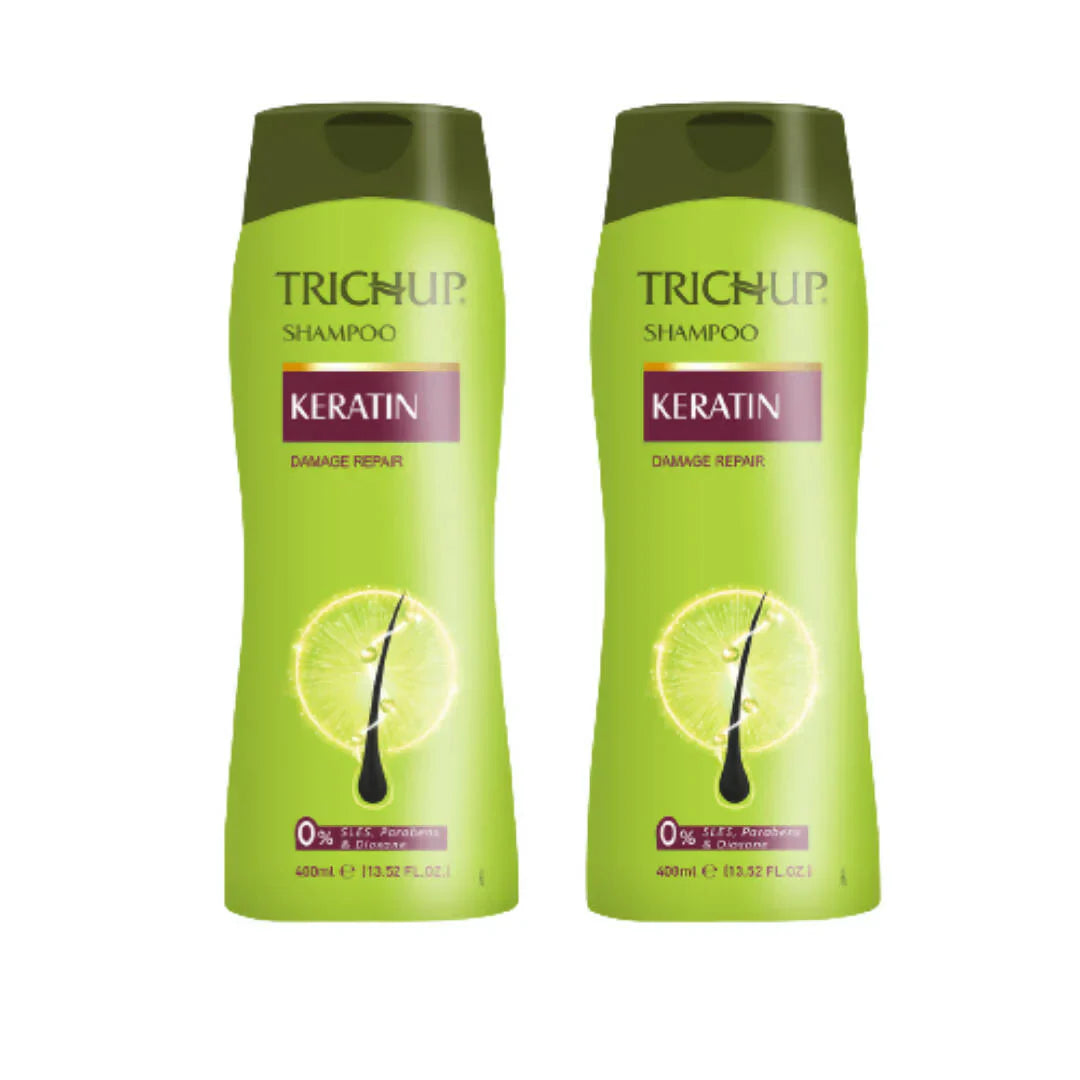 Vasu Healthcare Trichup Keratin Shampoo -400 ml - Pack of 2 image 1