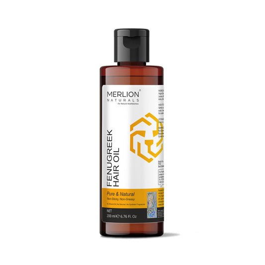 Merlion Naturals Fenugreek Hair Oil - 200 ml image 1