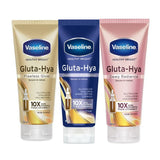 Vaseline Gluta Hya/ Serum Dewy Radiance/Overnight Radiance-Combo -200ml image 1