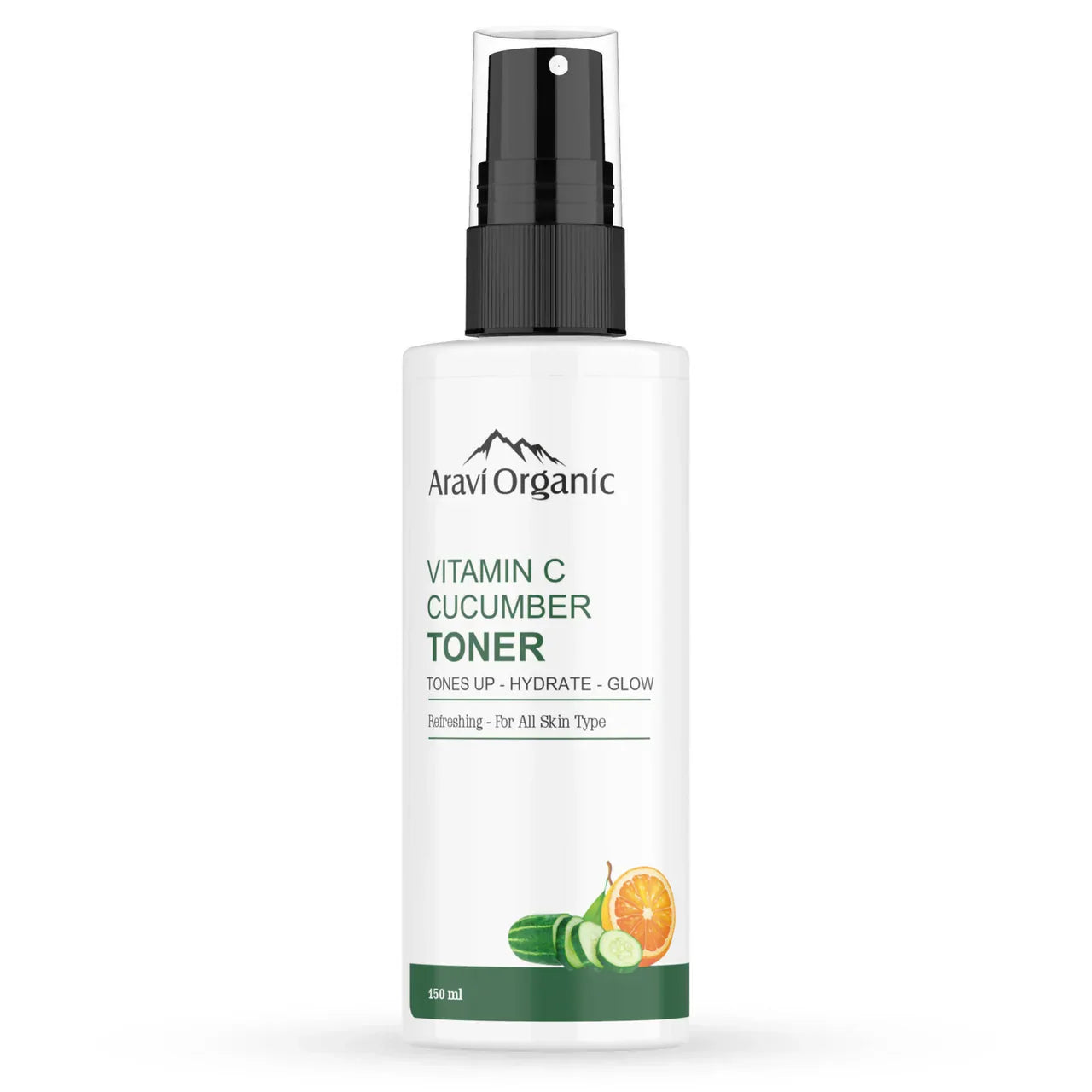 Aravi Organic Cucumber & Vitamin C Natural Face Mist & Toner -150 ml image 1