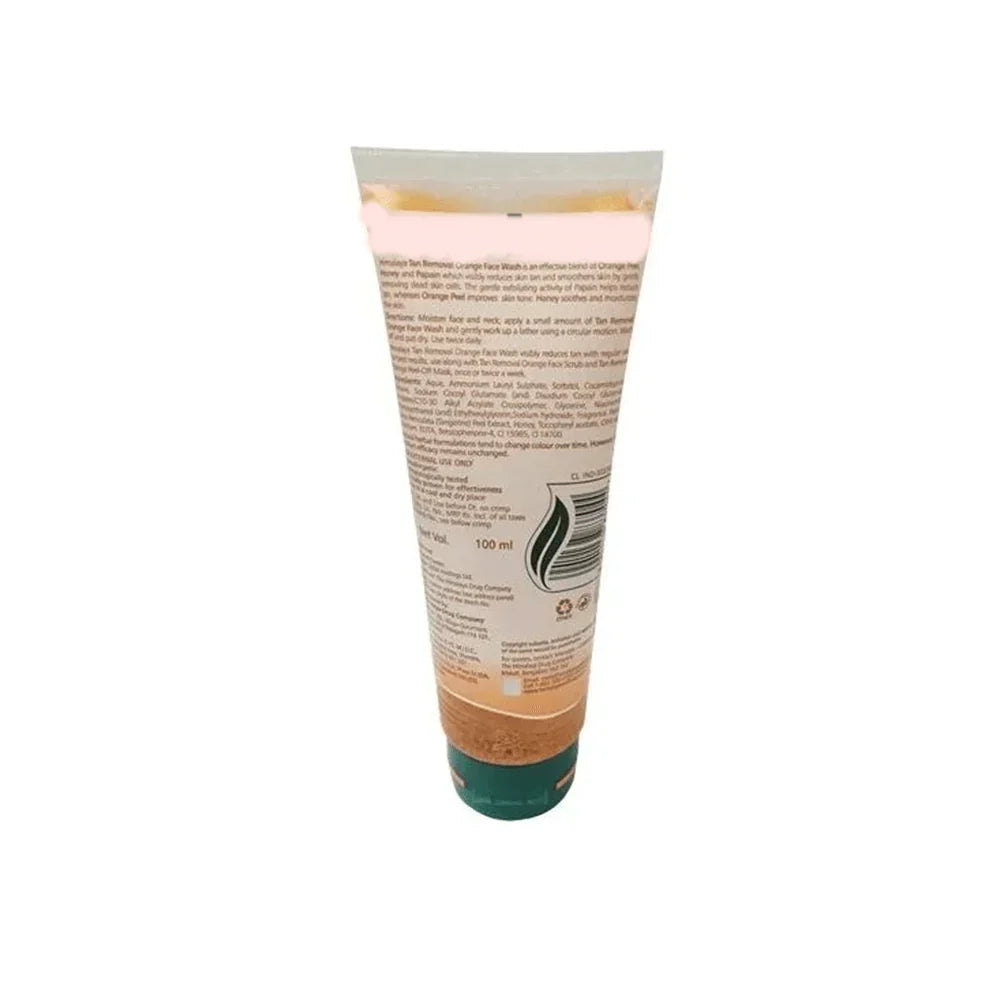Himalaya Tan Removal Orange Face Wash -100 ml image 3