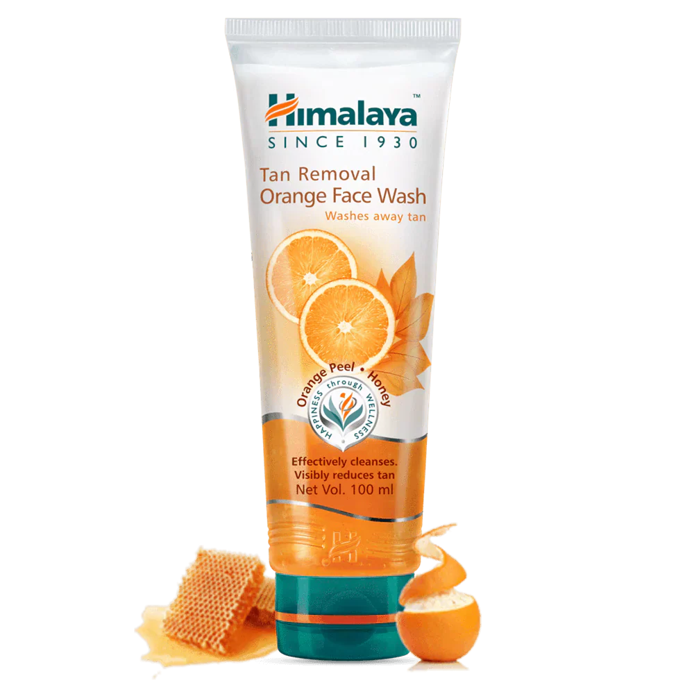 Himalaya Tan Removal Orange Face Wash -100 ml image 2
