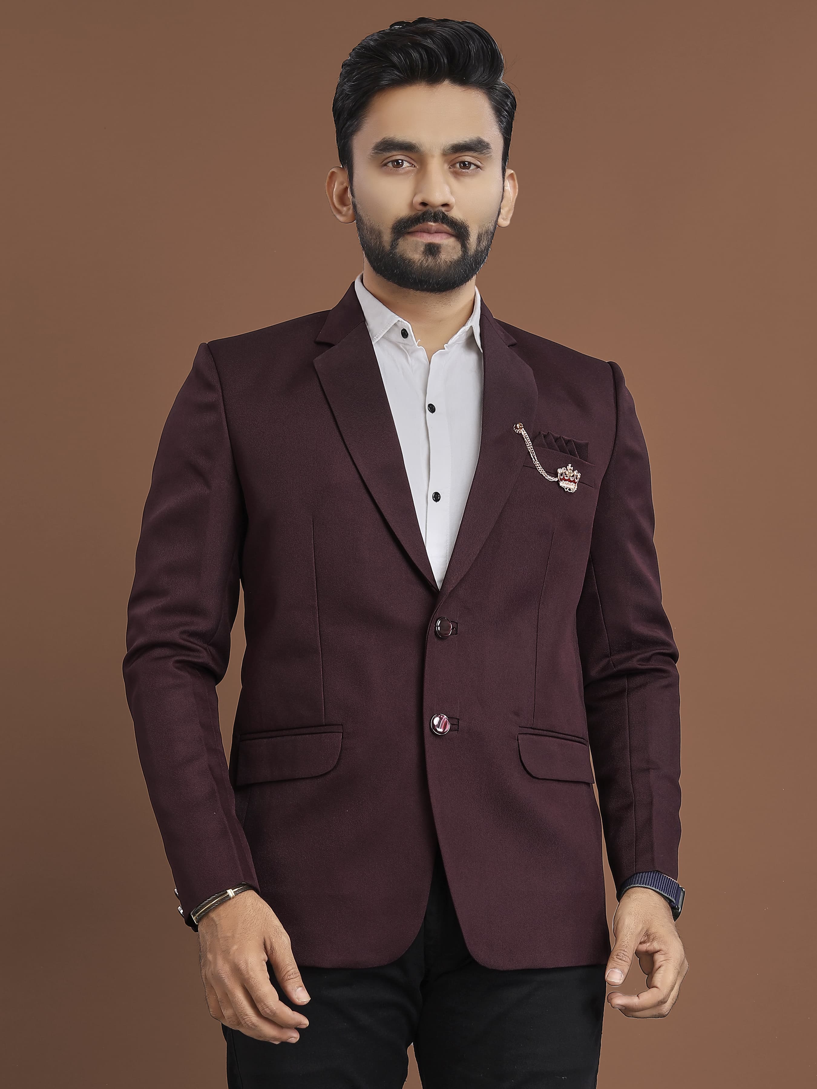 Men's Soft Imported polyester Blazzer image 3