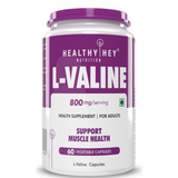Healthyhey L-Valine- 60 Vegetable Capsules image 1