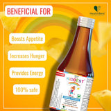 HealthBest Kidbest Appetite Stimulant Syrup for Kids - 200 ml image 3