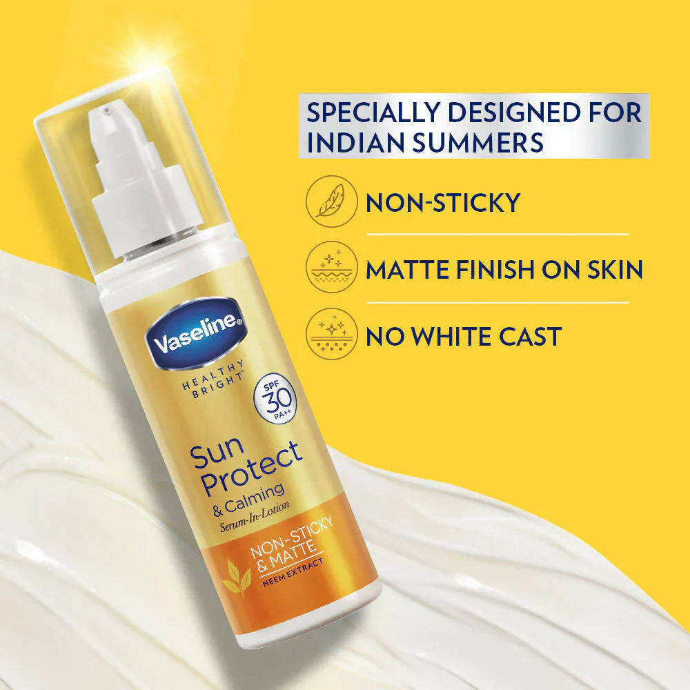 Vaseline Sun Protect & Calming Serum in Lotion with SPF 30 ml image 4