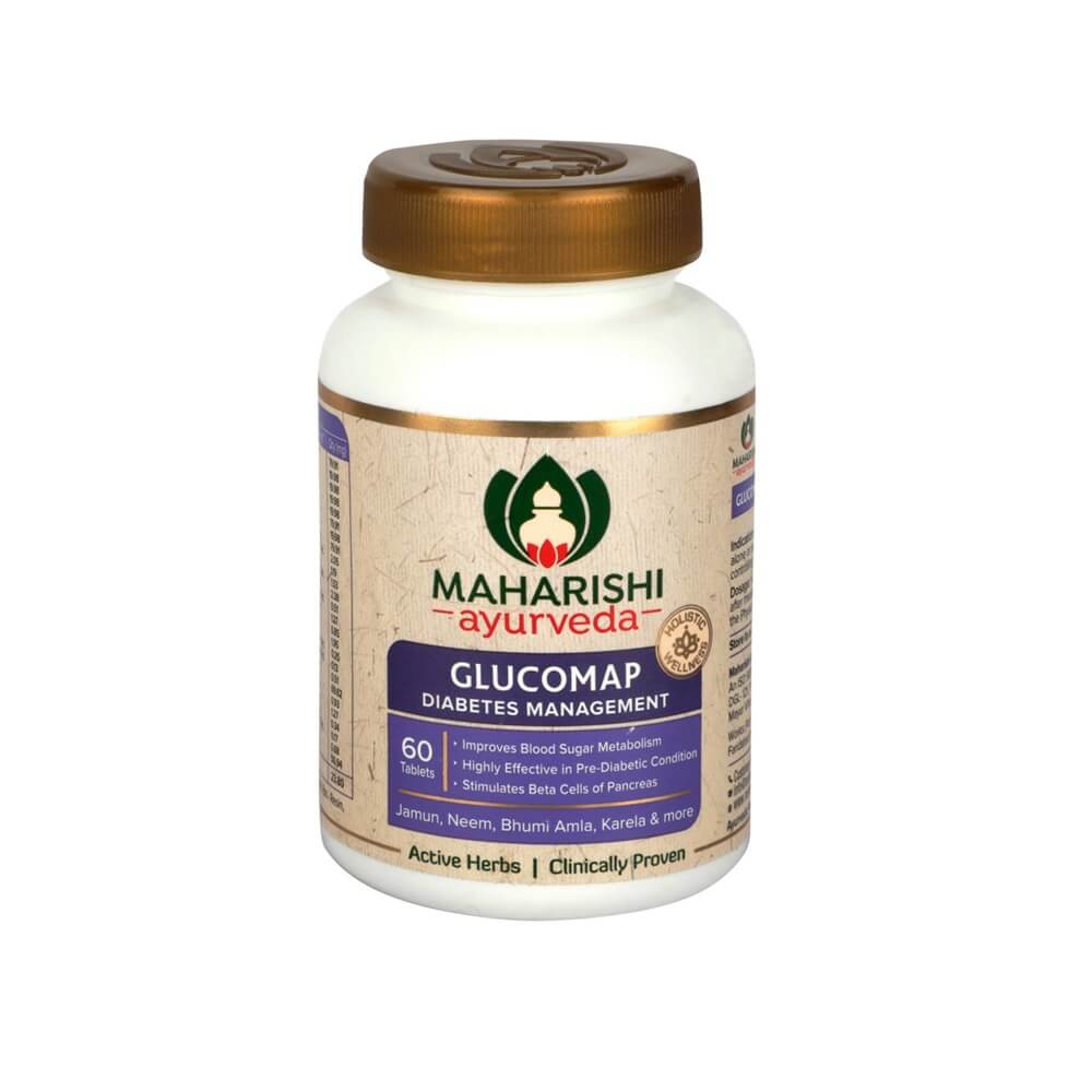 Maharishi Ayurveda Glucomap Tablets -60 Tabs image 1