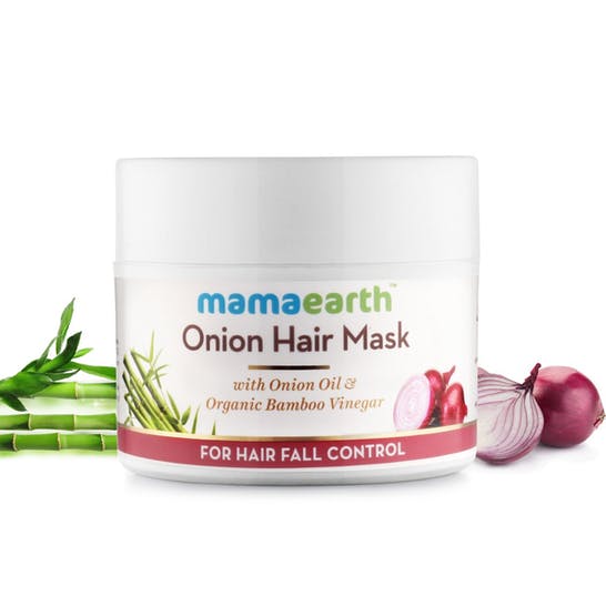 Mamaearth Onion Hair Mask For Hairfall Control image 3